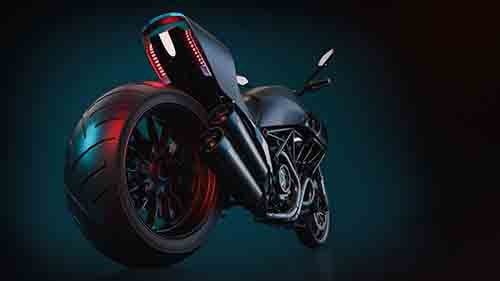 Special effects motorcycle paint