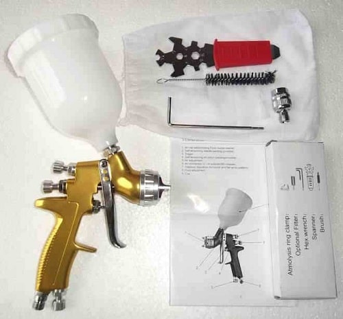 How to use a body paint gun ?