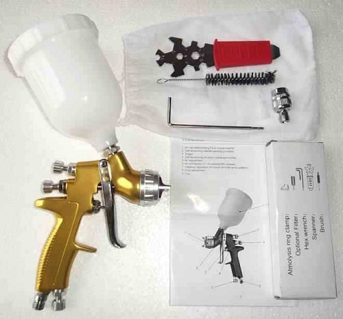 How to use a body paint gun ?