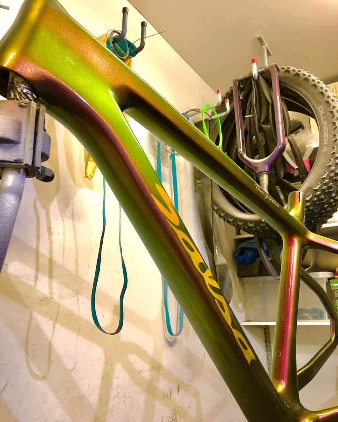 color shift bike paint