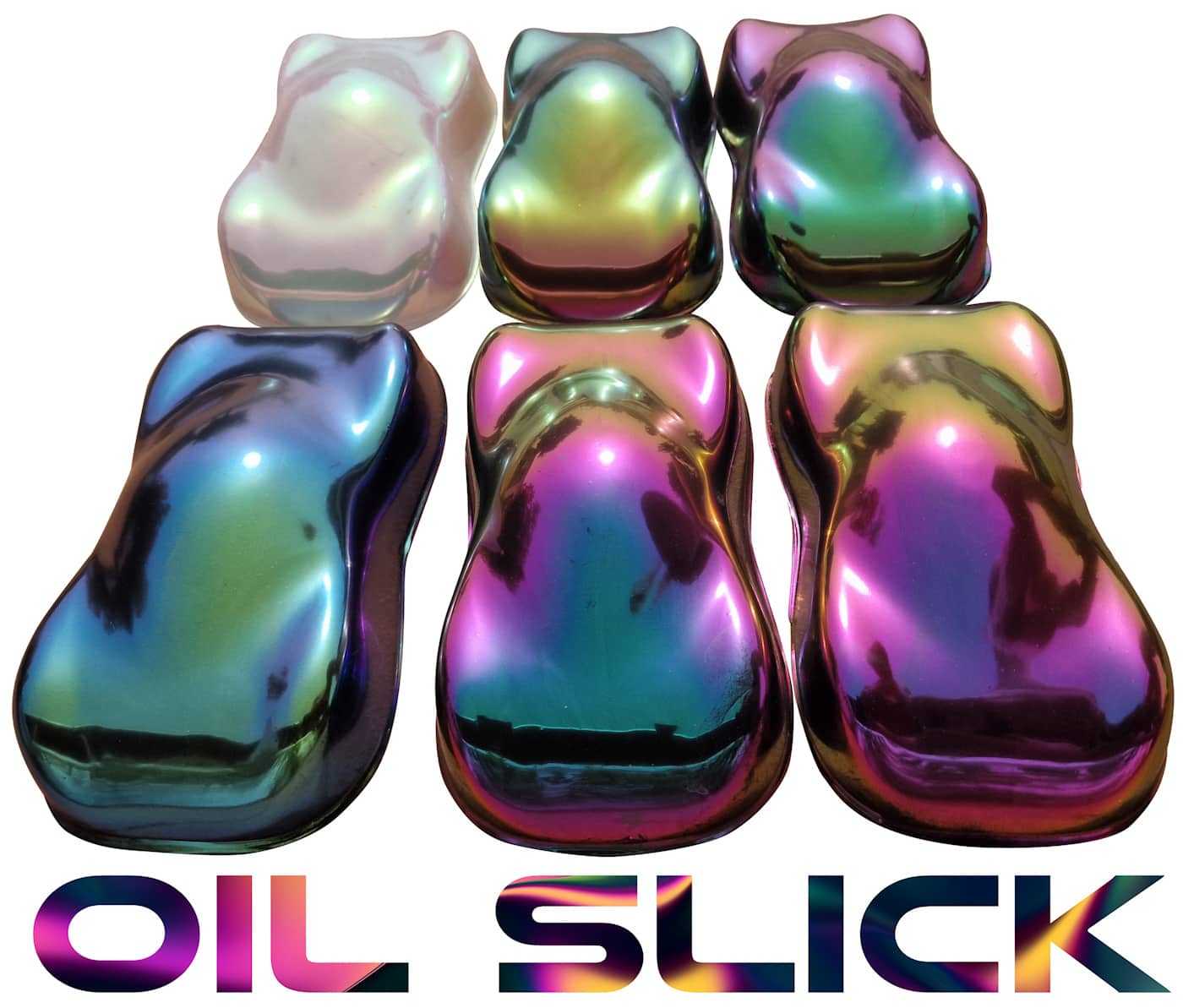 oil slick patina