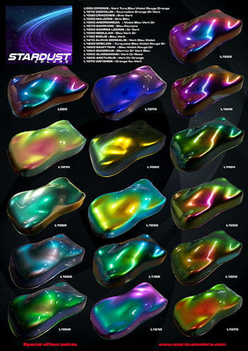 Chameleon Bike Spray Paint - 36 shades Stardust Bike