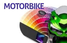 Motorcycle and scooter paint code - Can or spray paint
