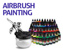 Paints for airbrush